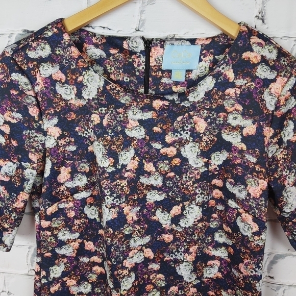 CeCe Floral Sheath Dress - Picture 2 of 12